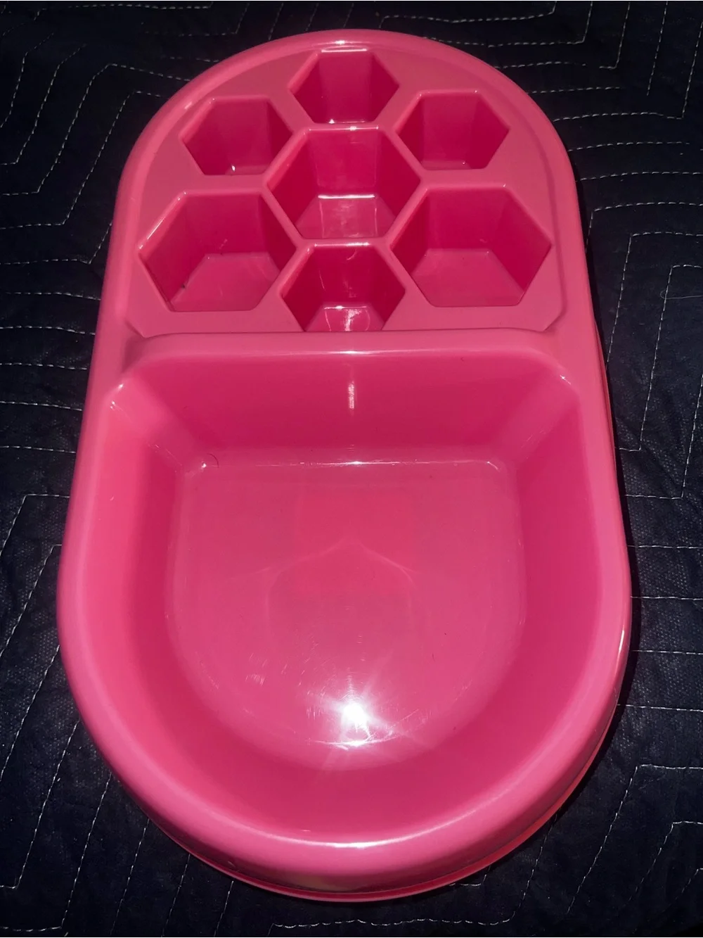 Top Paw Pink Slow Feeder Dog Bowl Brand New